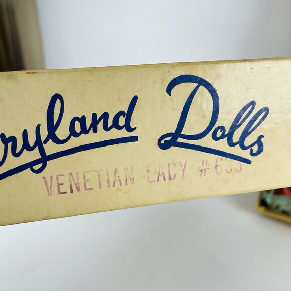 Fairyland Dolls 8" Venetian Lady 603 1940's VTG Hard Plastic Fashion Doll - Picture 6 of 12